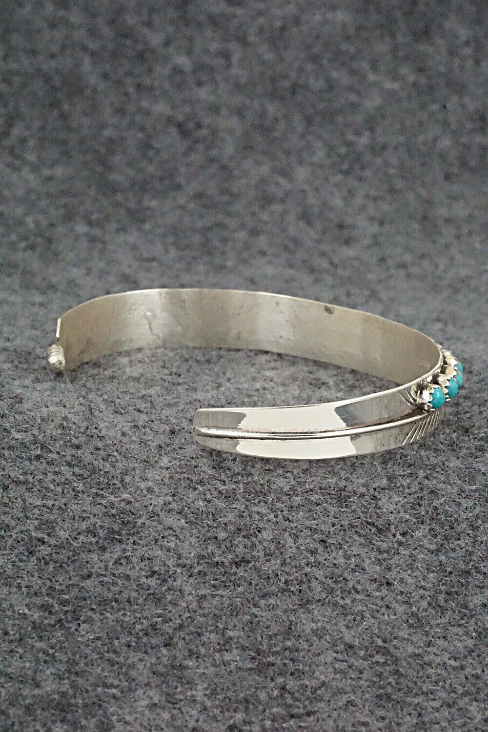 Turquoise and Sterling Silver Bracelet - Aaron Davis