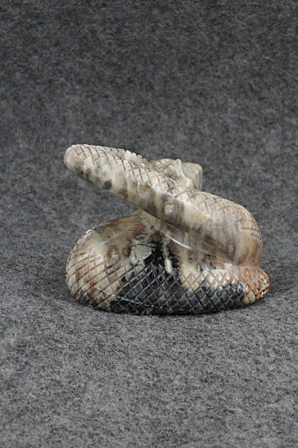 Rattlesnake Zuni Fetish Carving - Paulette & Farlan Quam