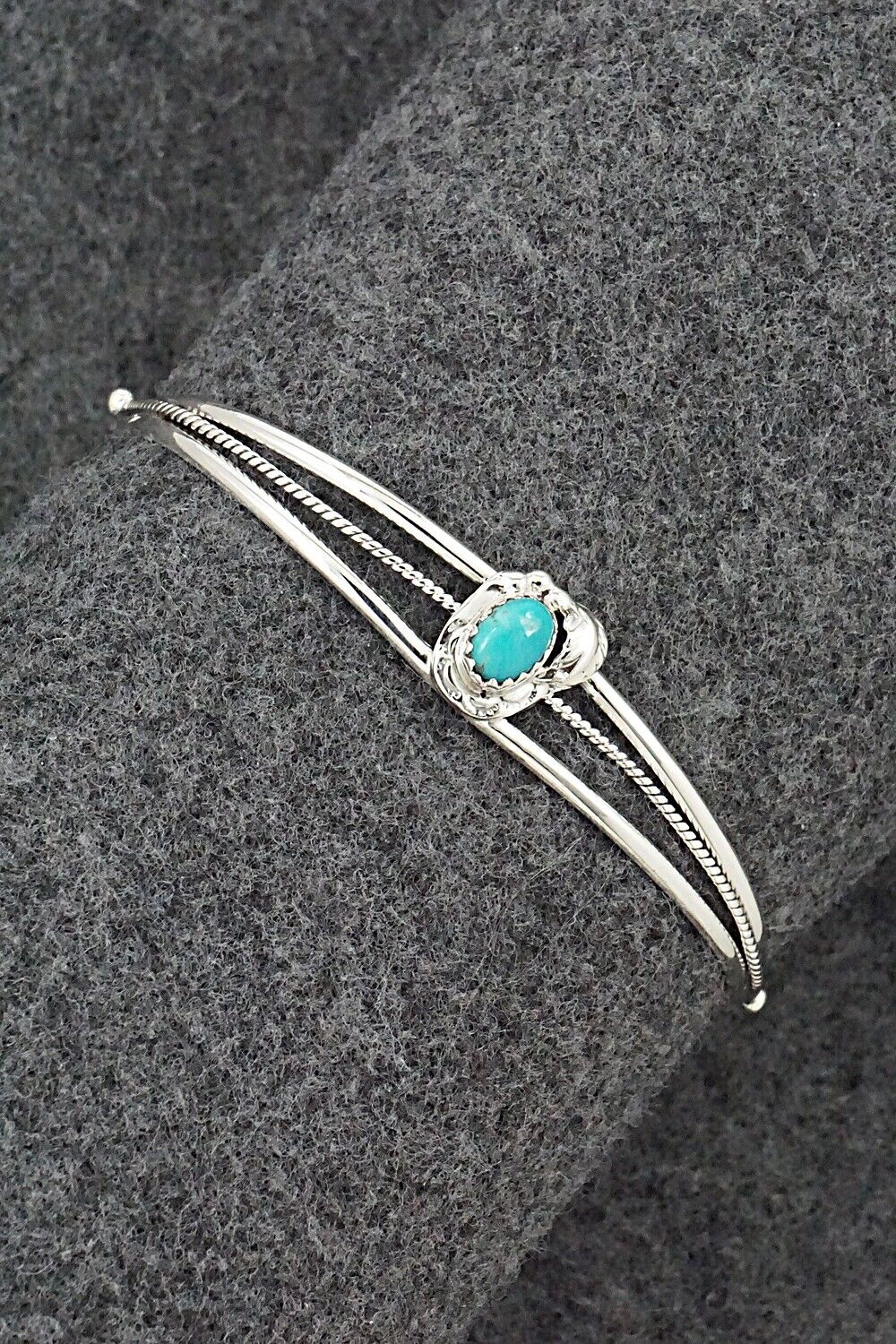 Turquoise & Sterling Silver Bracelet - Harris Largo