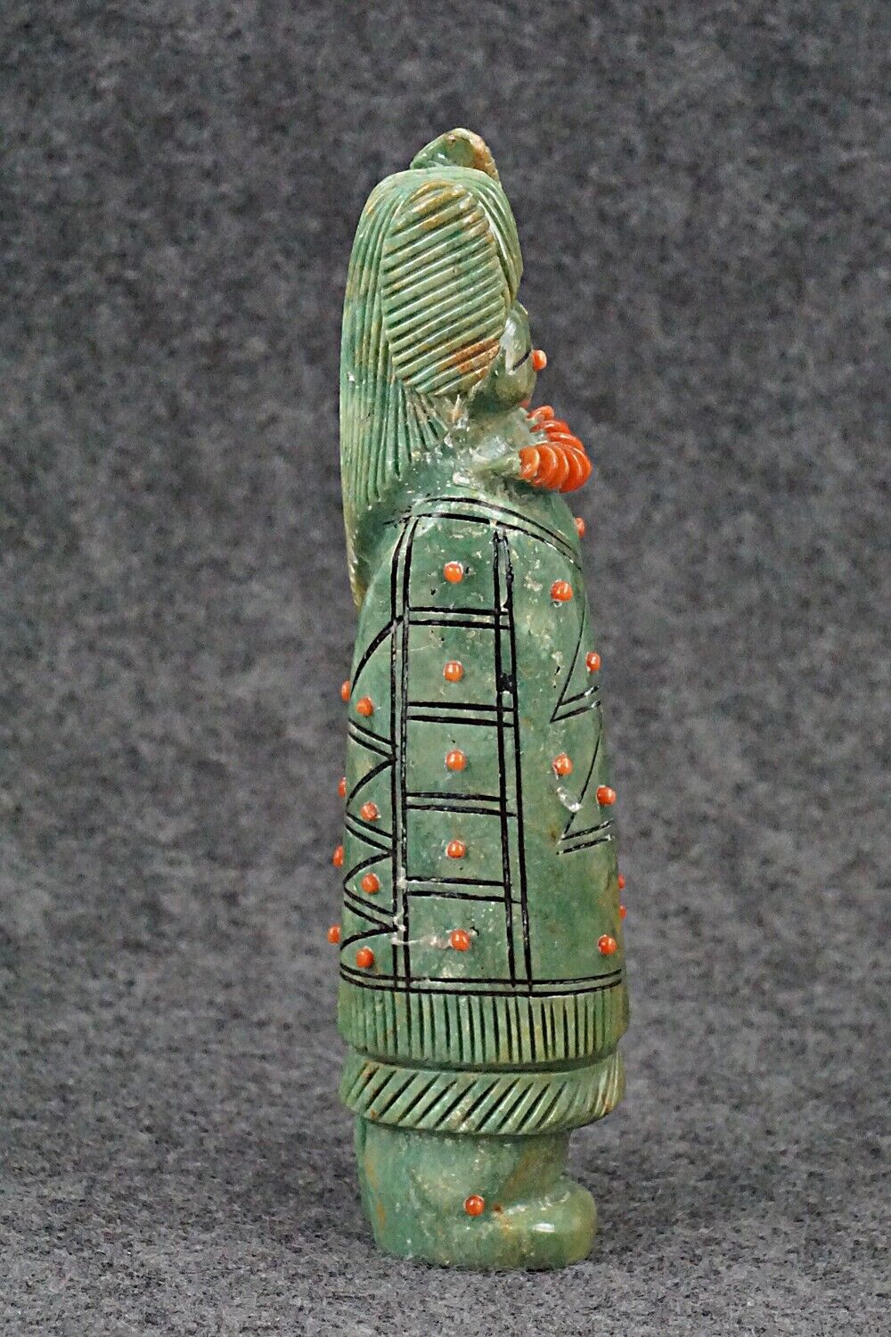 Corn Maiden Zuni Fetish Carving - Claudia Peina