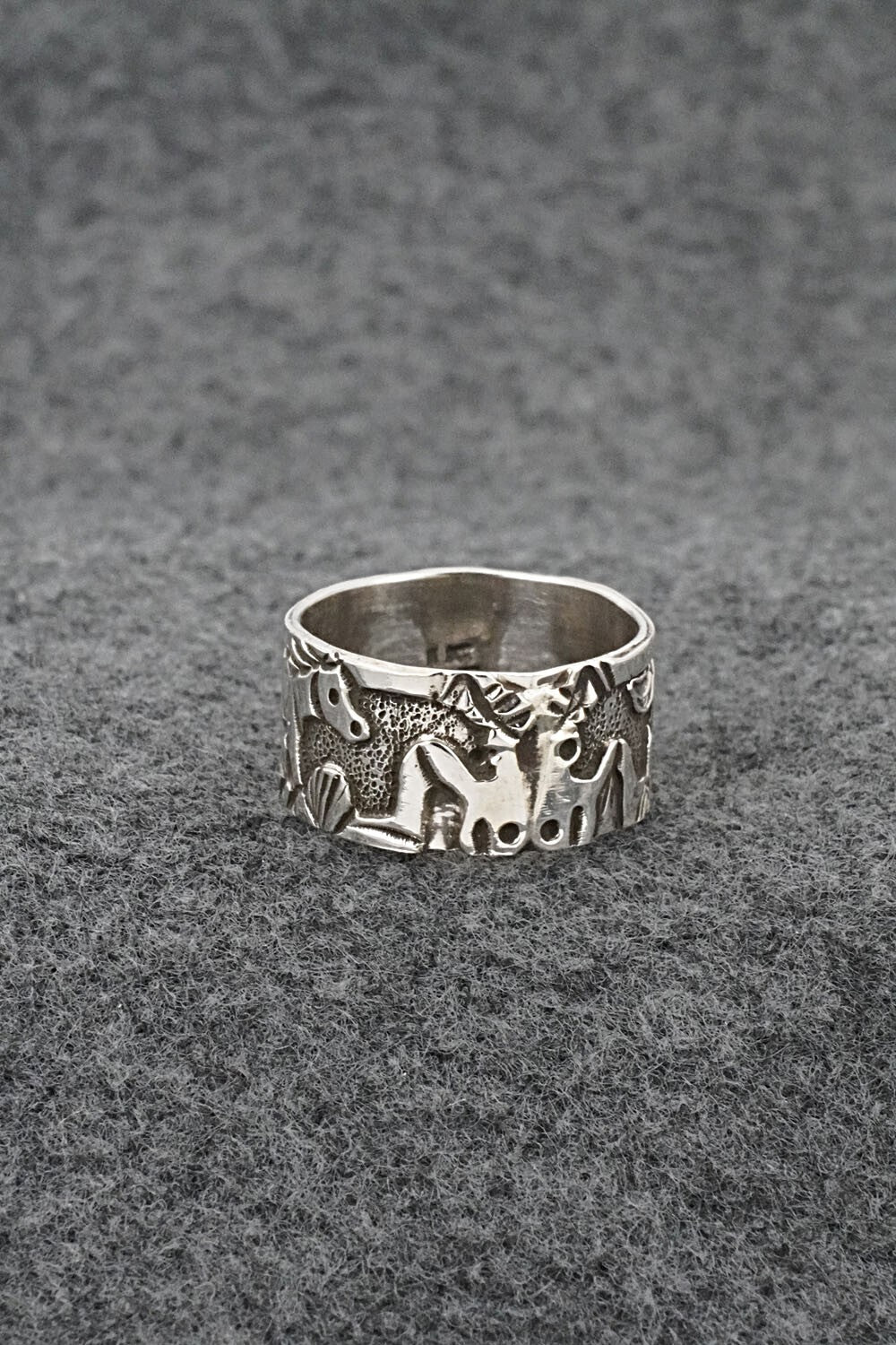 Sterling Silver Ring - Lloyd Becenti - Size 9