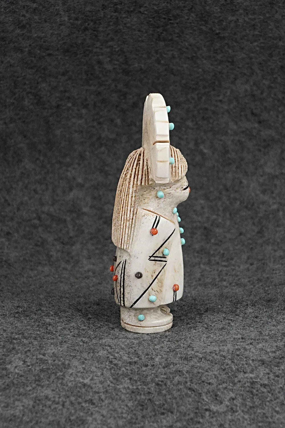 Corn Maiden Zuni Fetish Carving - Claudia Peina
