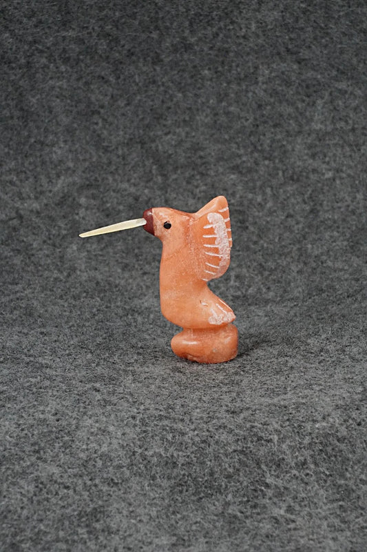 Humming Bird Zuni Fetish Carving - Justin Red Elk