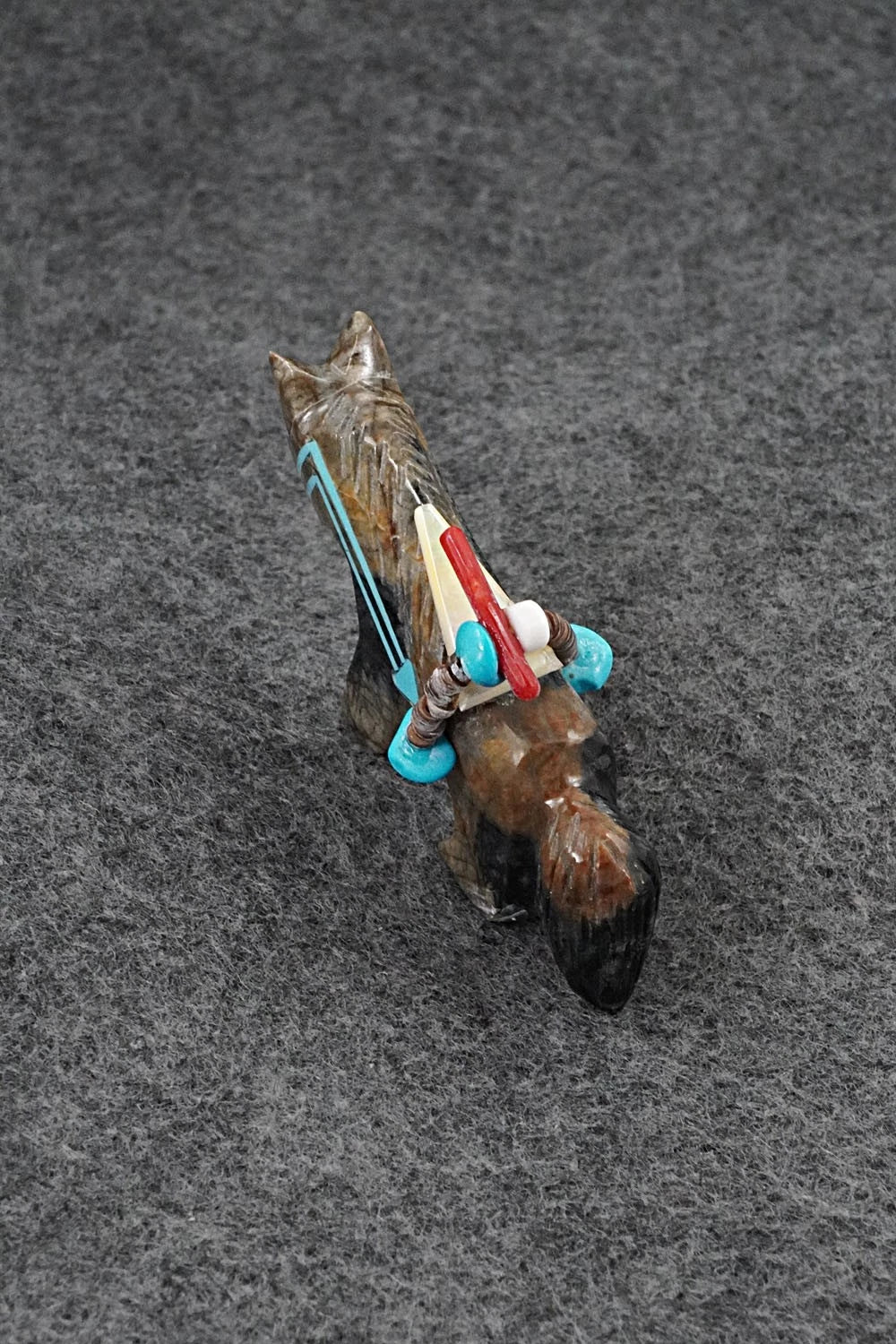Horse Zuni Fetish Carving - Rodney Laiwakete