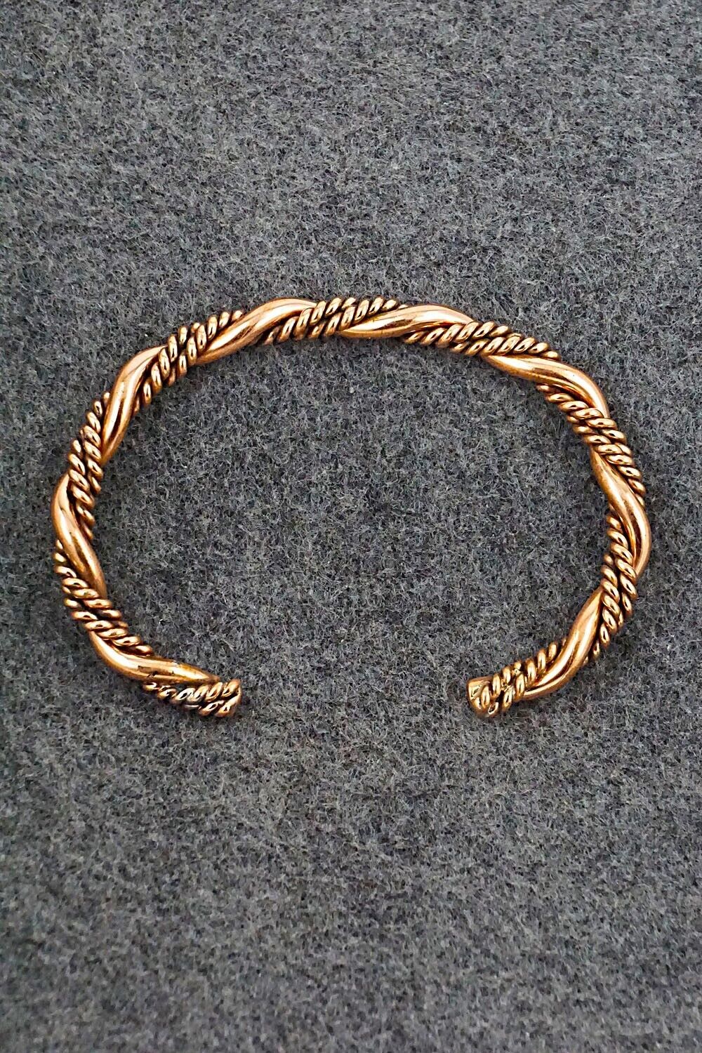 Copper Bracelet - Elaine Tahe