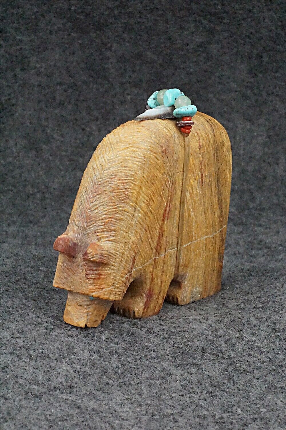 Bear Zuni Fetish Carving - Douglas Martza