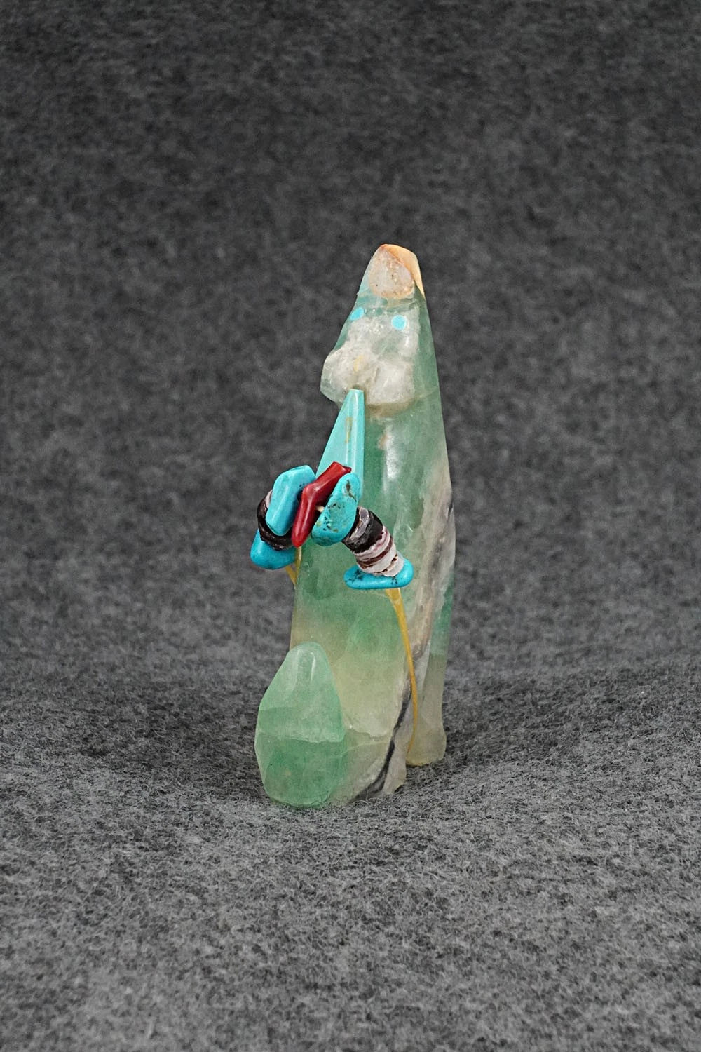 Coyote Zuni Fetish Carving - Rodney Laiwakete