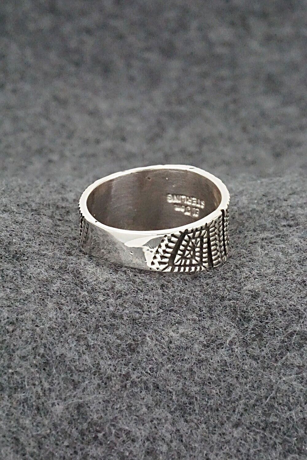 Sterling Silver Ring - Elgin Tom - Size 9.5