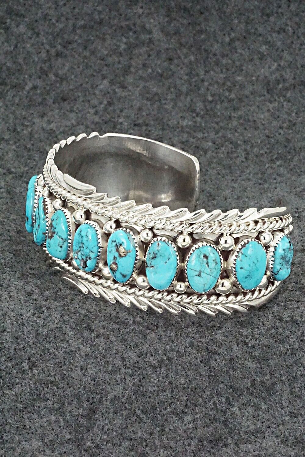 Turquoise & Sterling Silver Bracelet - Anthony Brown