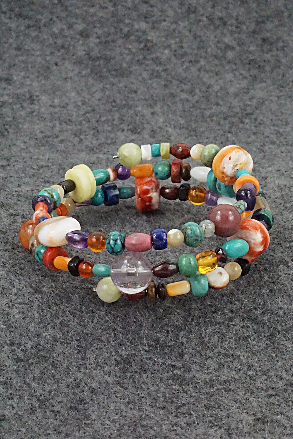 Multi-Stone Beaded Bracelet - Helen Tsosie