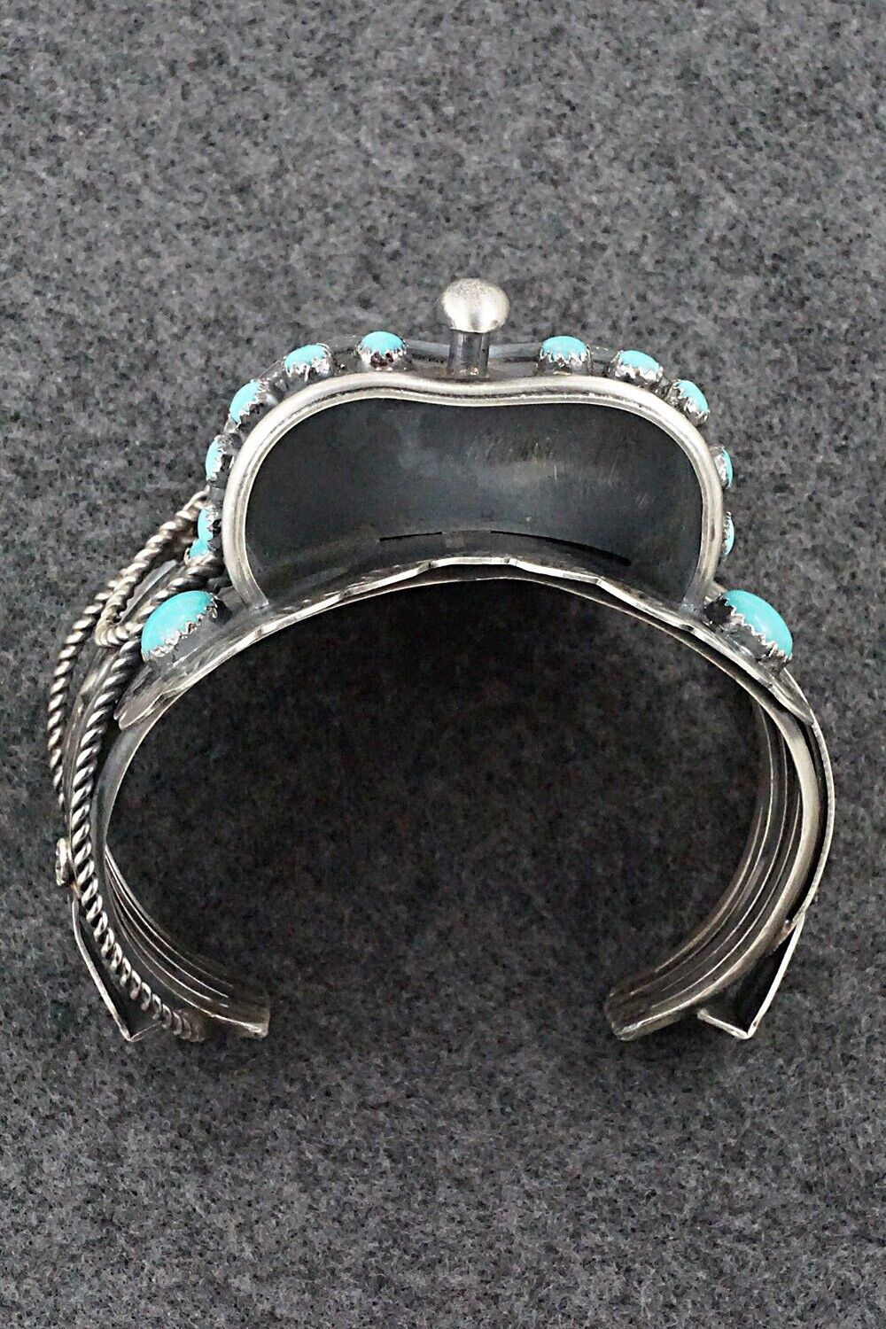 Turquoise & Sterling Silver Bracelet - Tim Yazzie