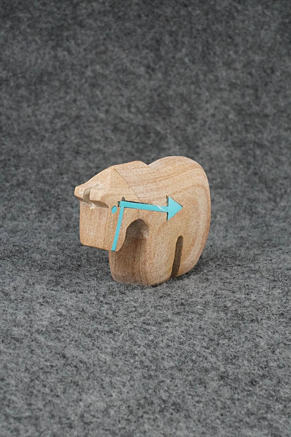 Horse Zuni Fetish Carving - Bernard Laiwakete