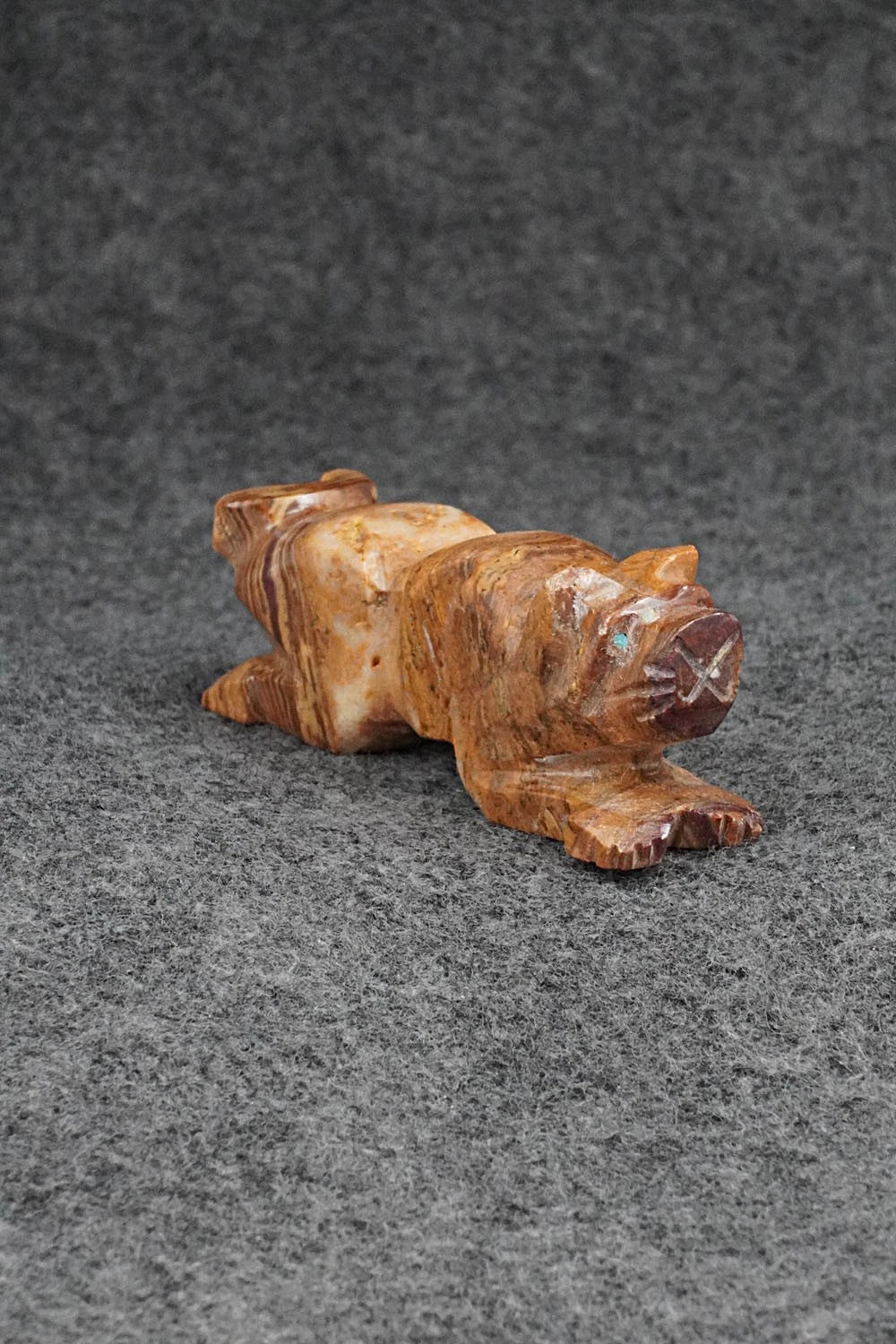 Mountain Lion Zuni Fetish Carving - Tony Mackel