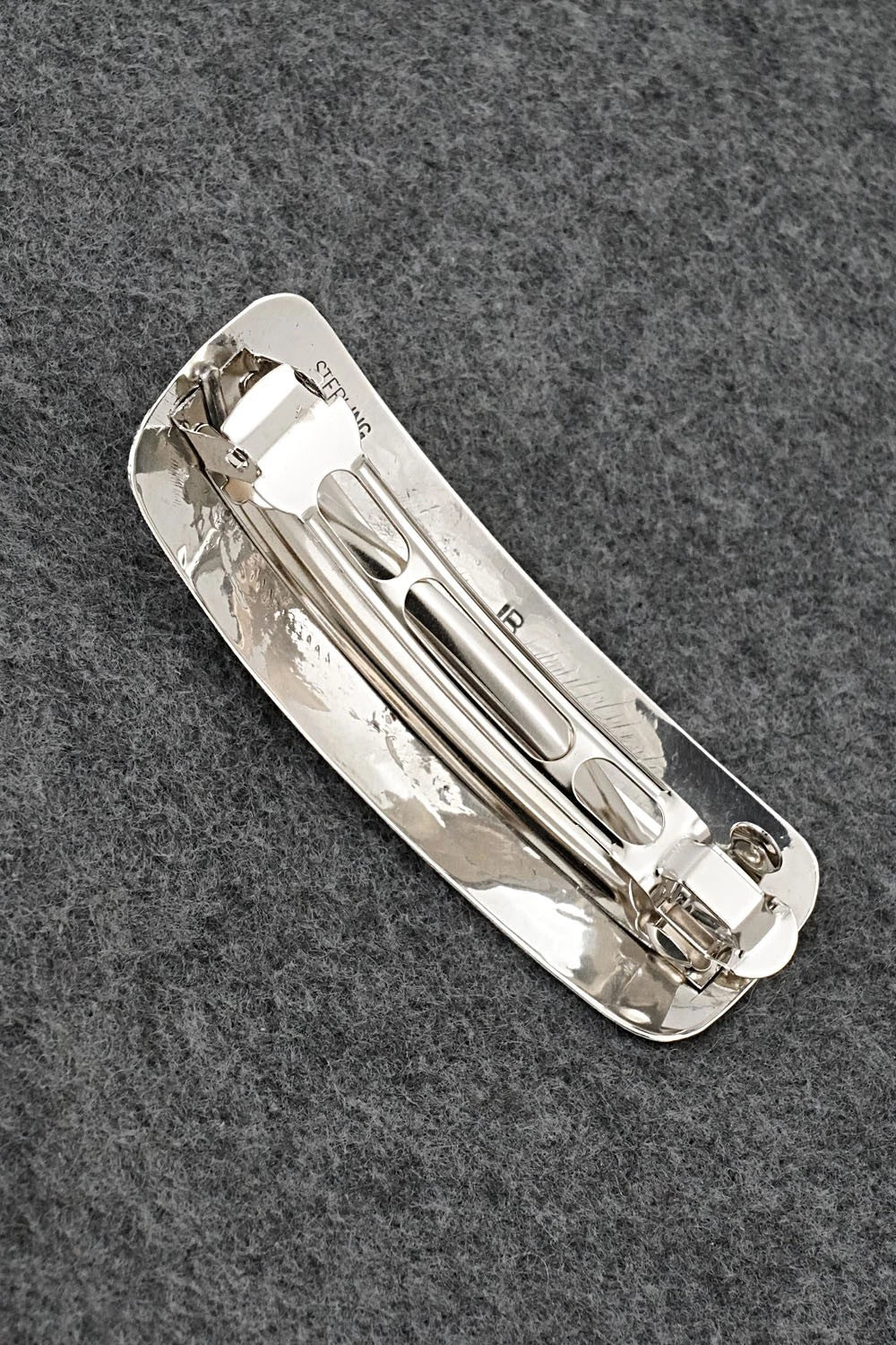 Turquoise & Sterling Silver Hair Barrette - Jolene Begay