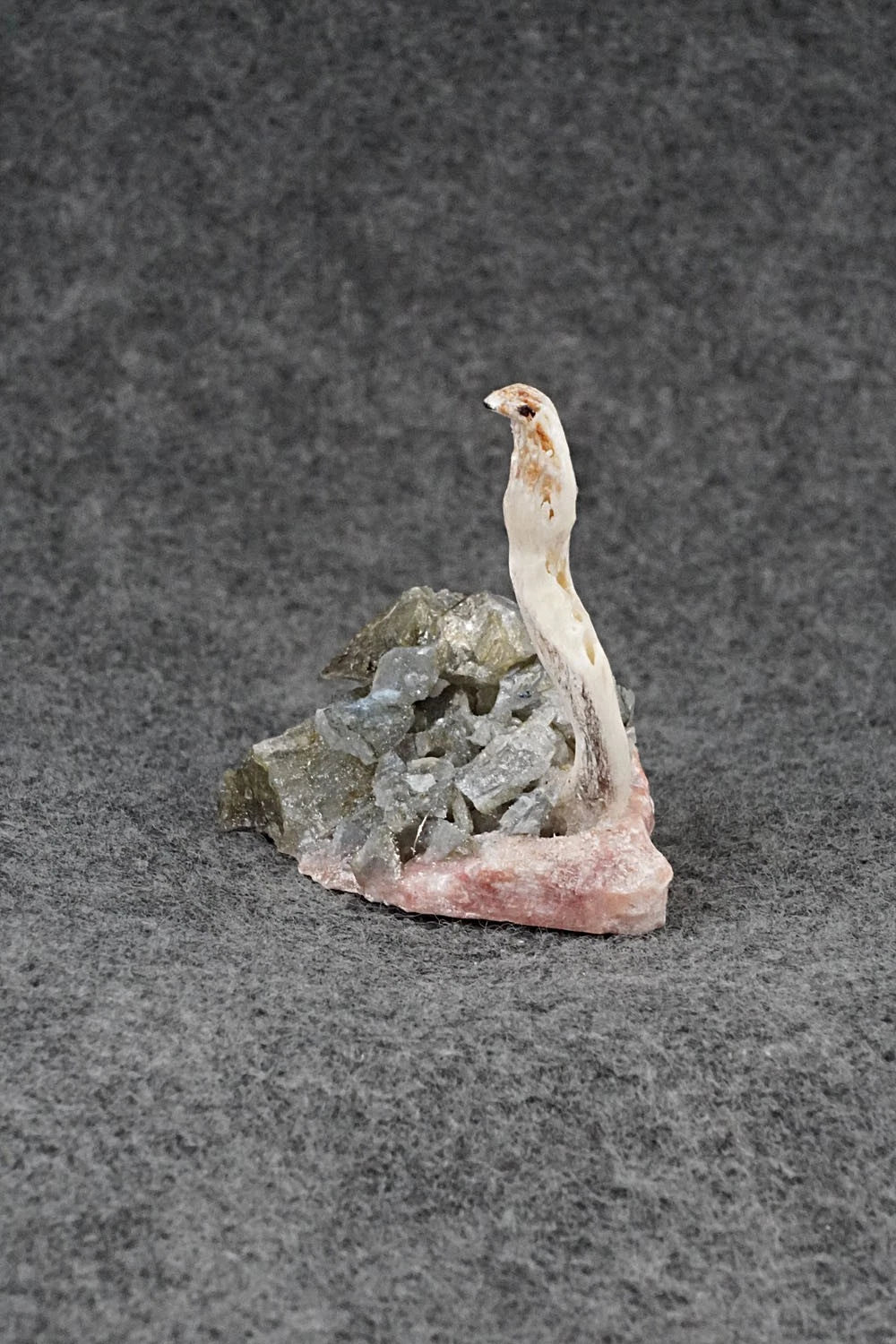 Cobra Zuni Fetish Carving - Ruben Najera