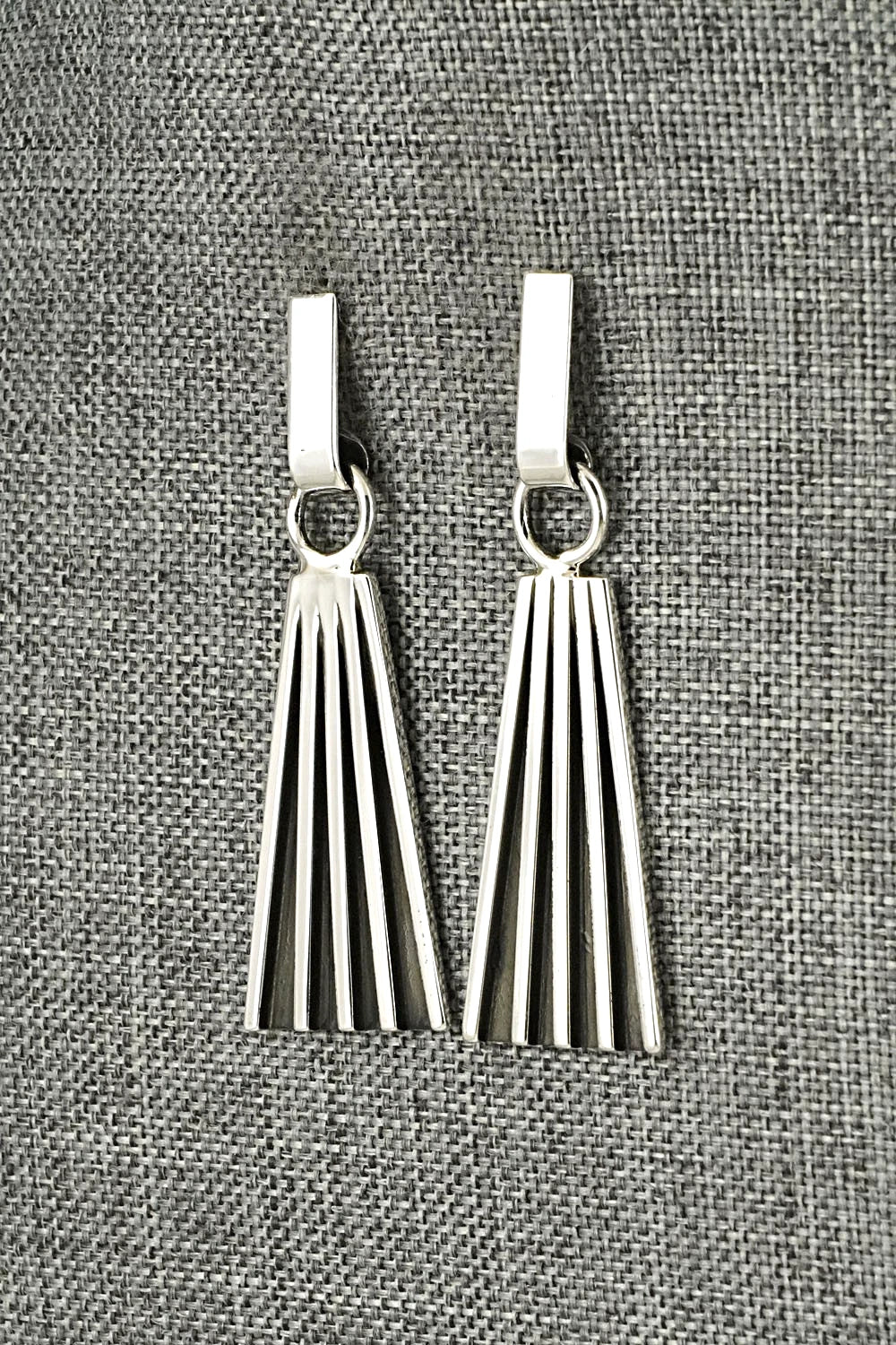 Sterling Silver Earrings - Tom Hawk