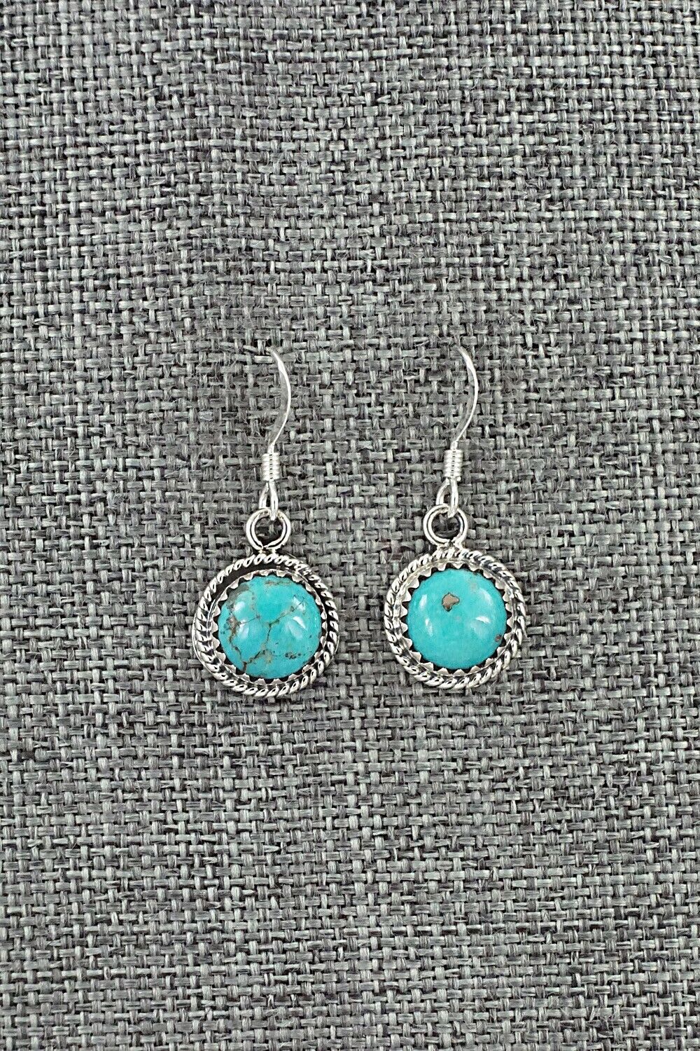 Turquoise & Sterling Silver Earrings - Sharon McCarthy