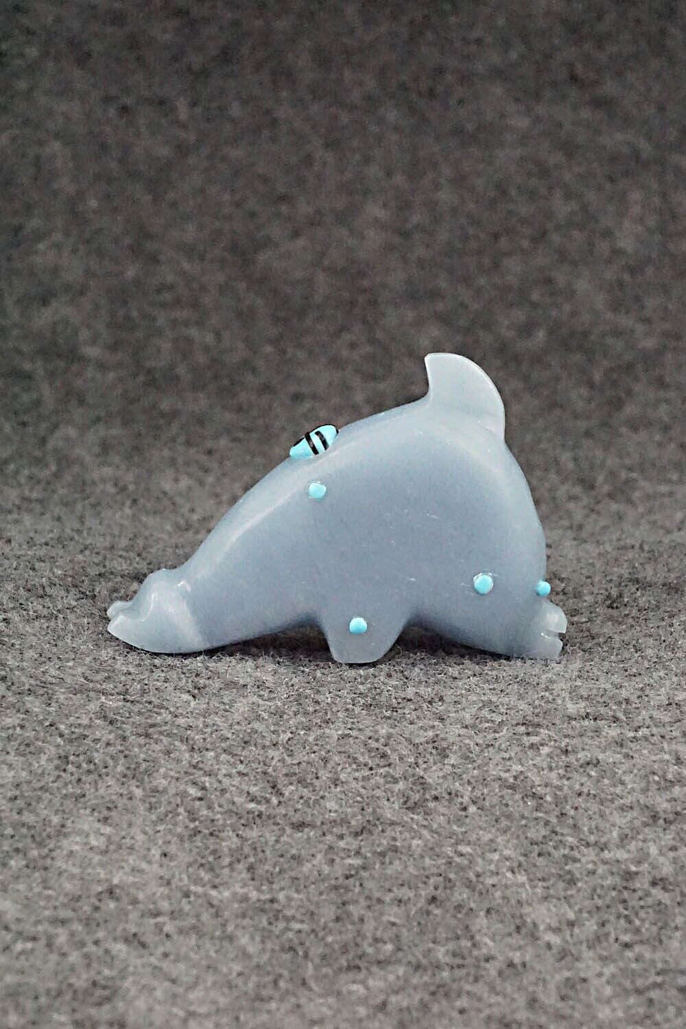 Dolphin Zuni Fetish Carving - Danette Laate