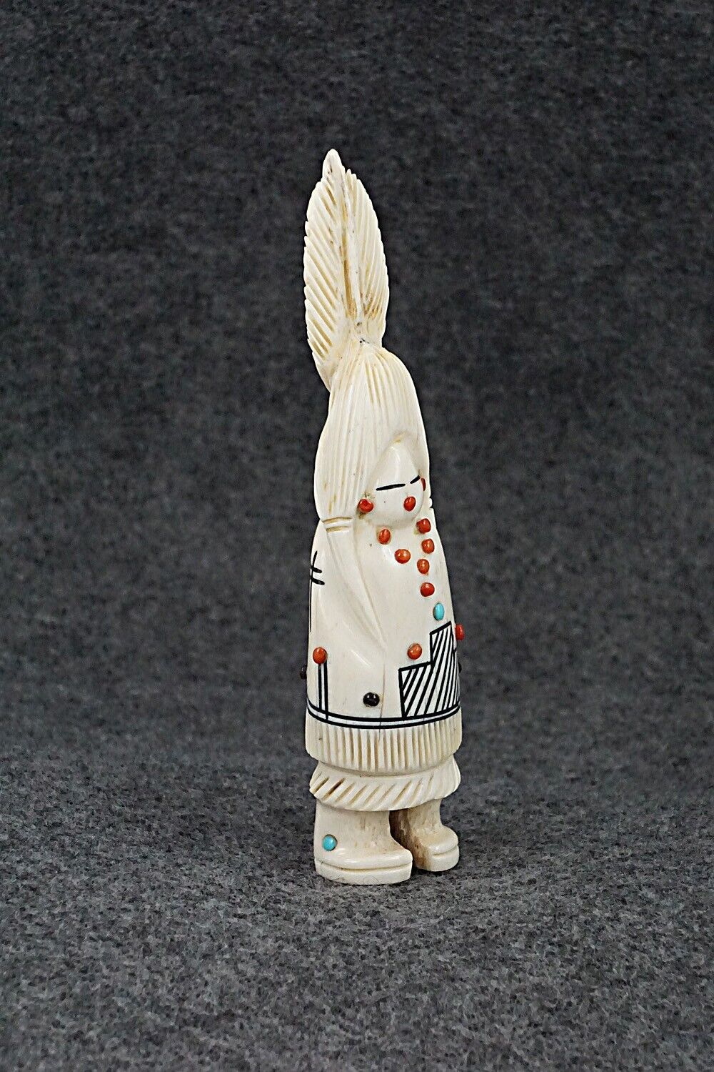 Corn Maiden Zuni Fetish Carving - Claudia Peina