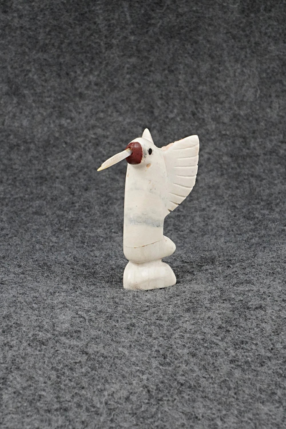 Hummingbird Zuni Fetish Carving - Justin Red Elk