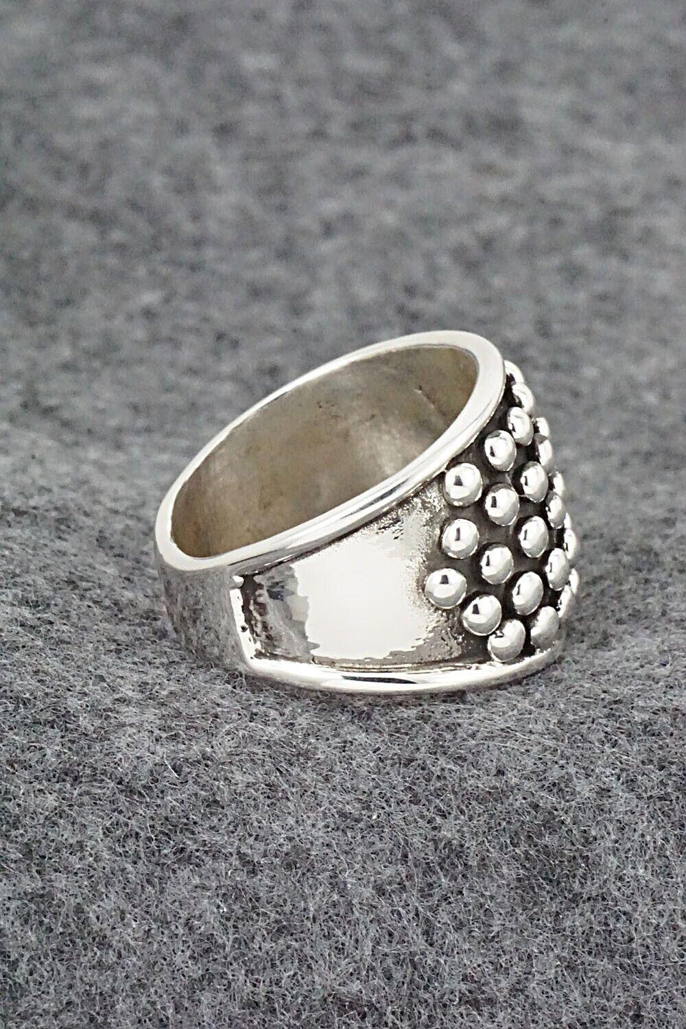 Sterling Silver Ring - Raymond Coriz - Size 9.5