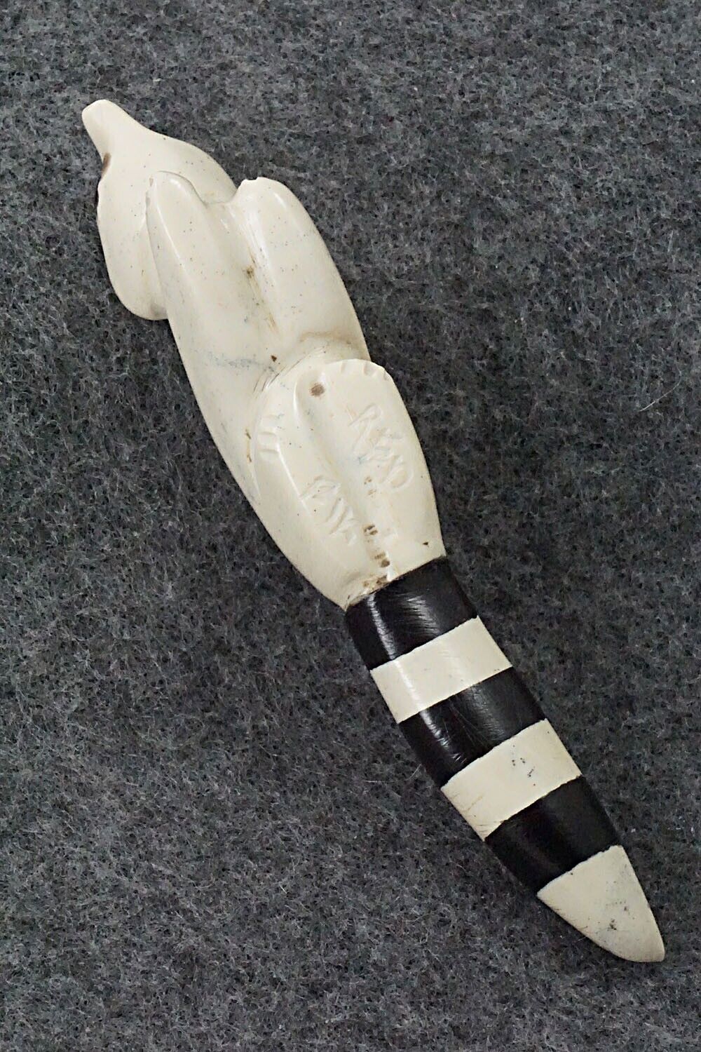 Racoon Zuni Fetish Carving - Justin Red Elk