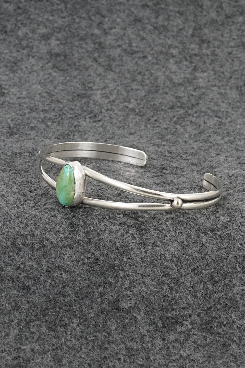 Turquoise & Sterling Silver Bracelet - Rosemary Saunders