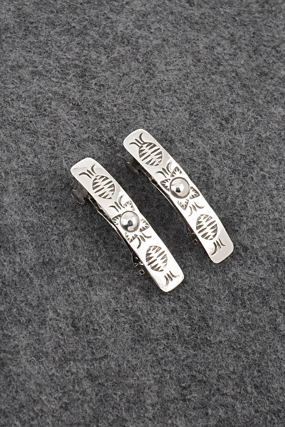 Sterling Silver Barrettes - Bertha Begay