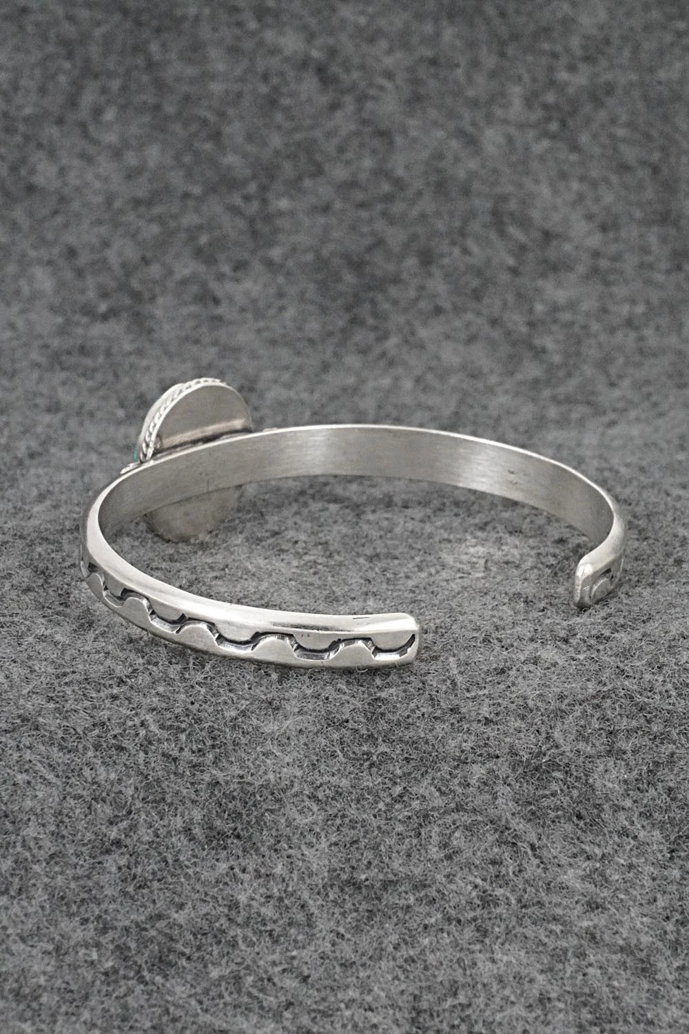 Turquoise & Sterling Silver Bracelet - Samuel Yellowhair