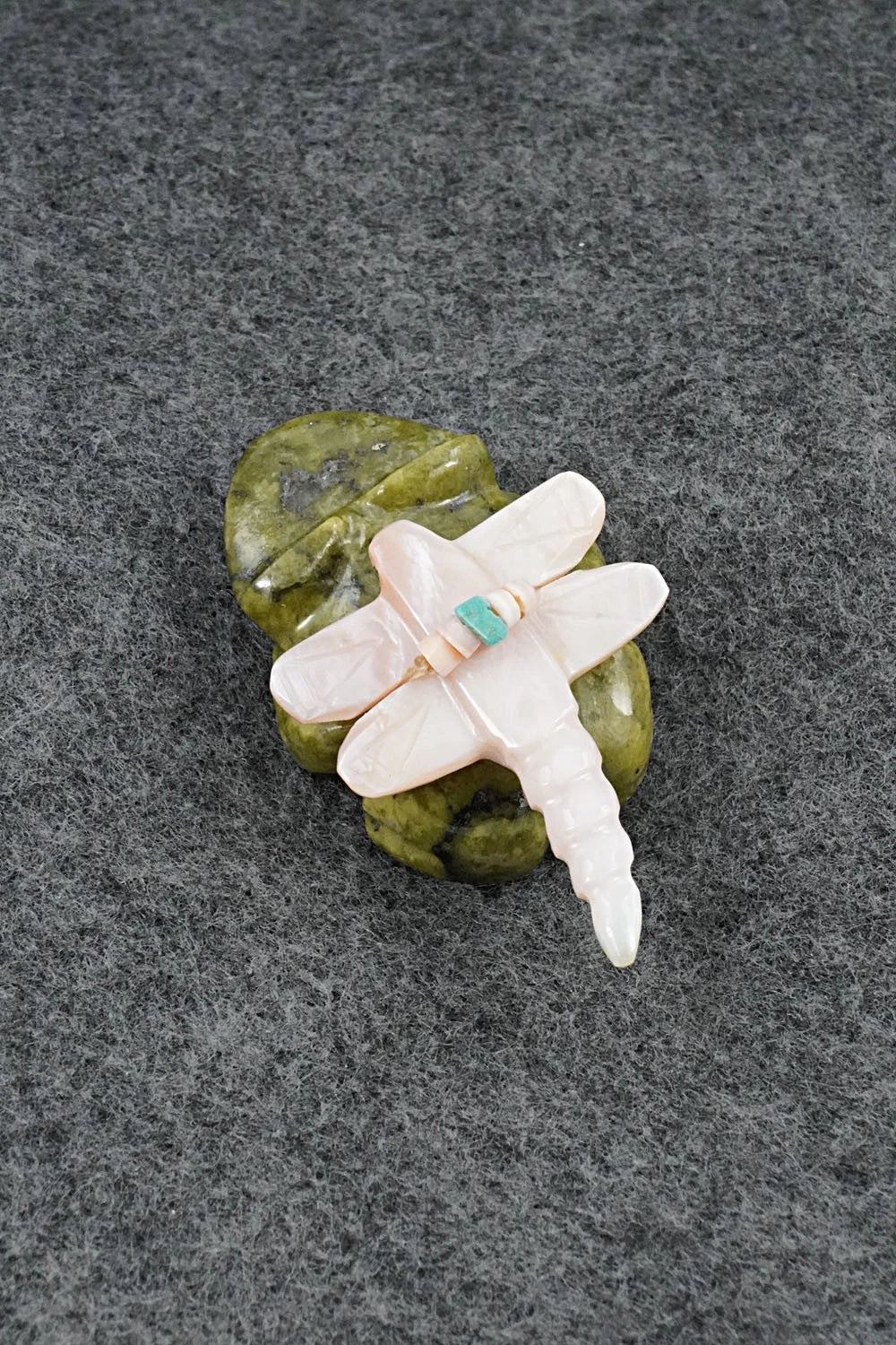 Frog Zuni Fetish Carving - Daisy Rose Leonard