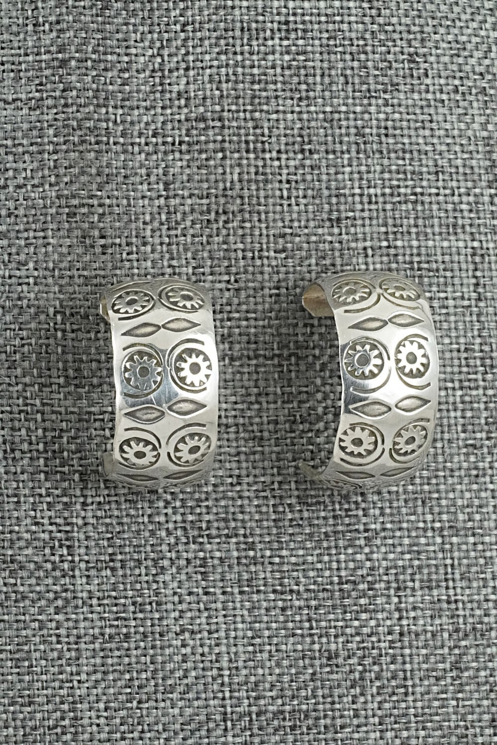Sterling Silver Hoop Earrings - Nora Ashley