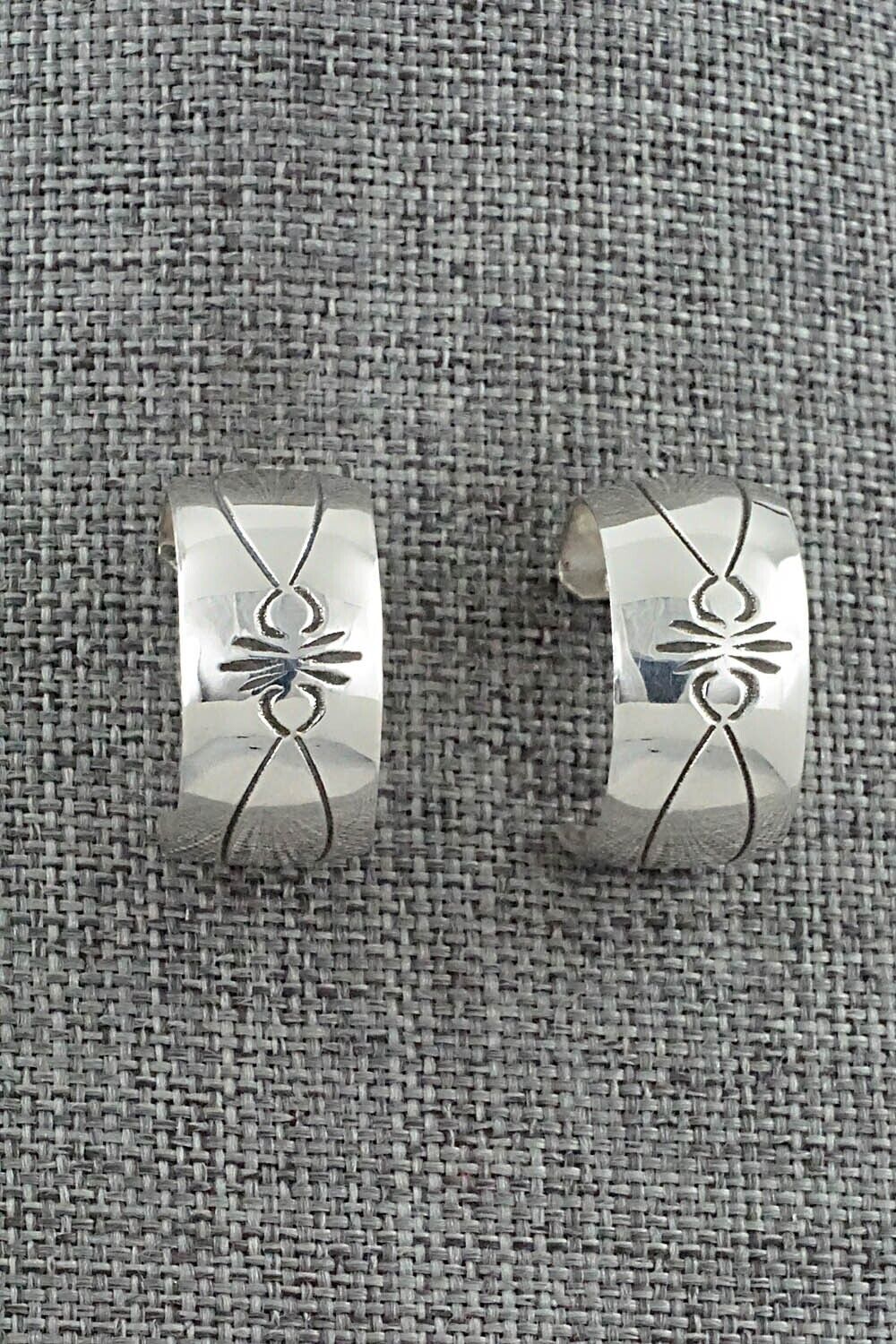 Sterling Silver Hoop Earrings - Nora Ashley