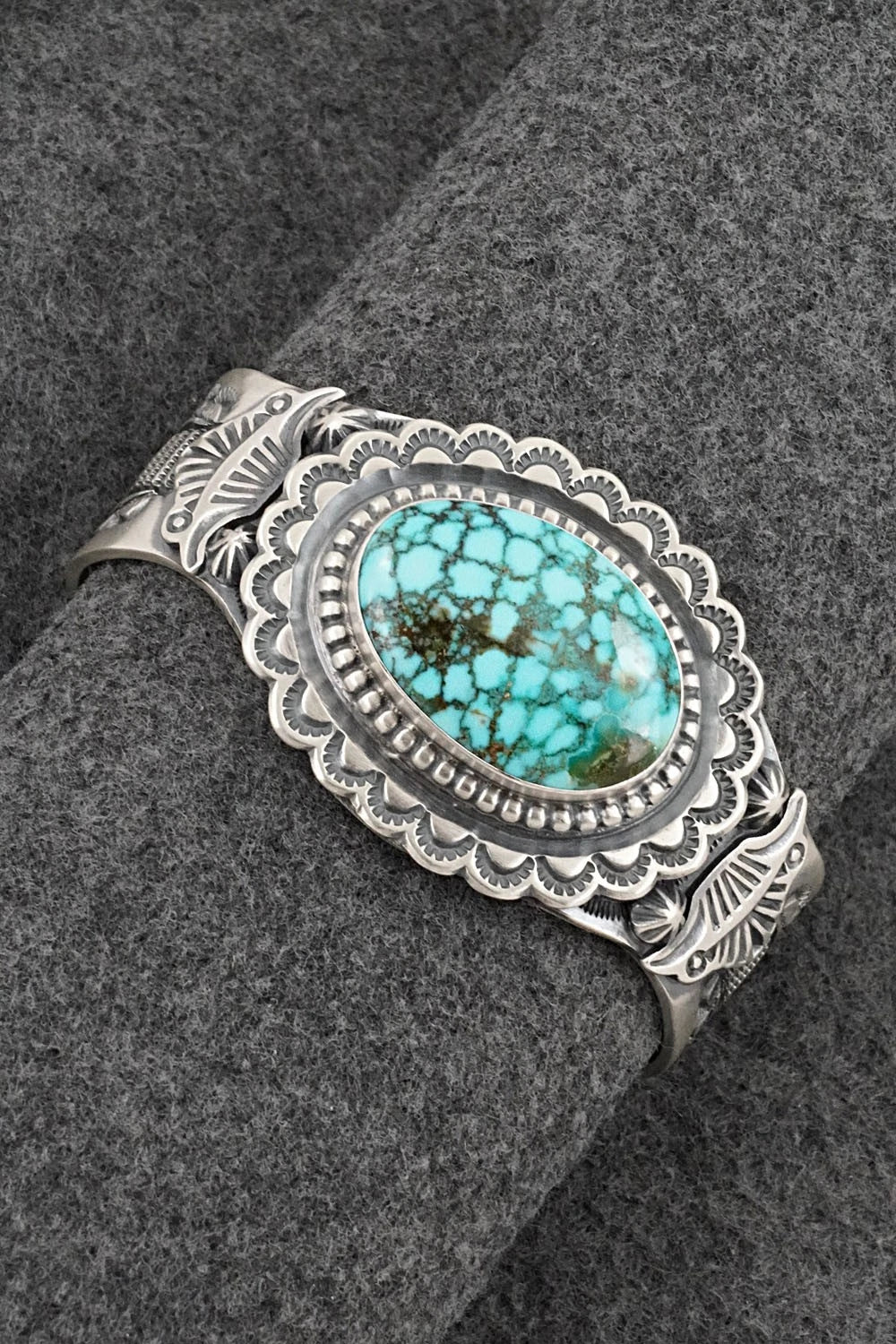 Turquoise & Sterling Silver Bracelet - Randy Boyd