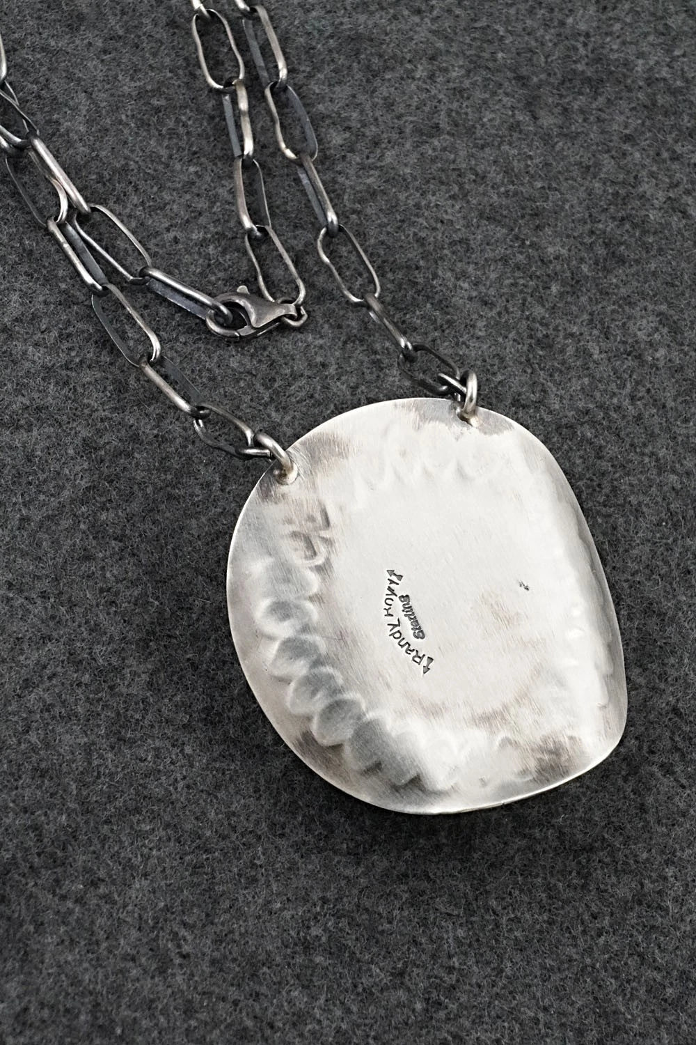 Turquoise & Sterling Silver Necklace - Randy Boyd