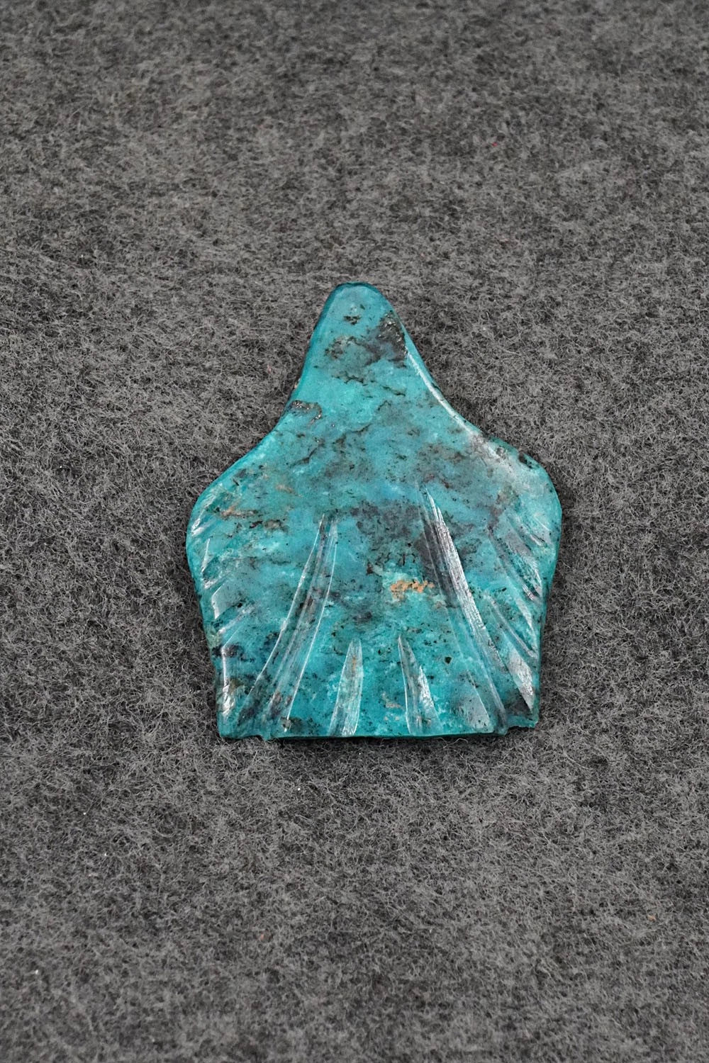 Eagle Zuni Fetish Carving - Abby Panteah Quam