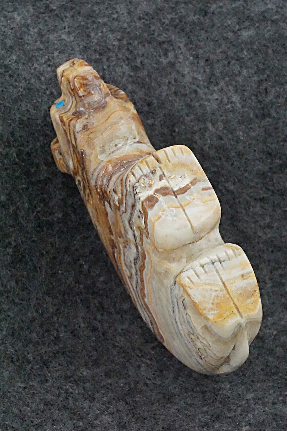 Bear Zuni Fetish Carving - Reynold Lunasee