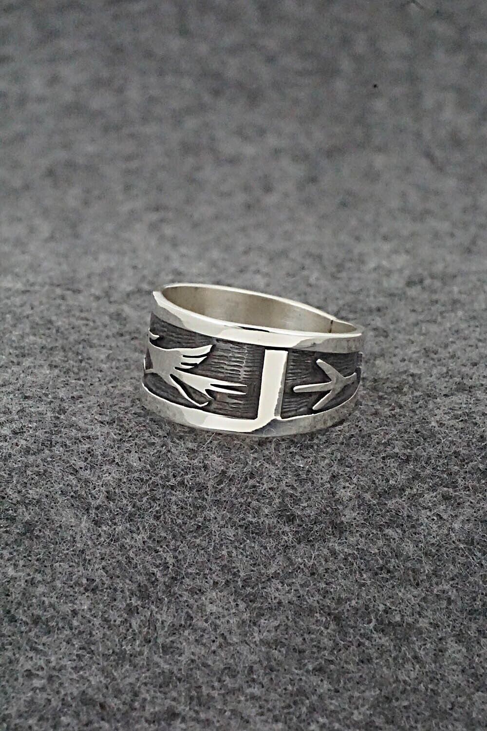 Sterling Silver Ring - Timothy Mowa - Size 12