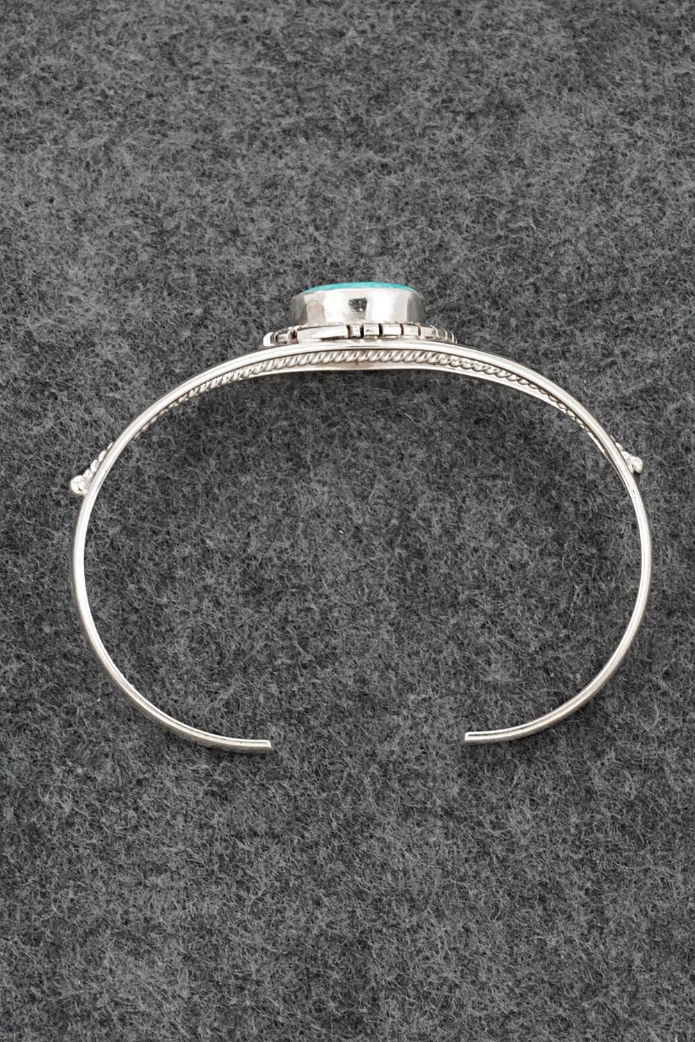Turquoise & Sterling Silver Bracelet - Peggy Skeets