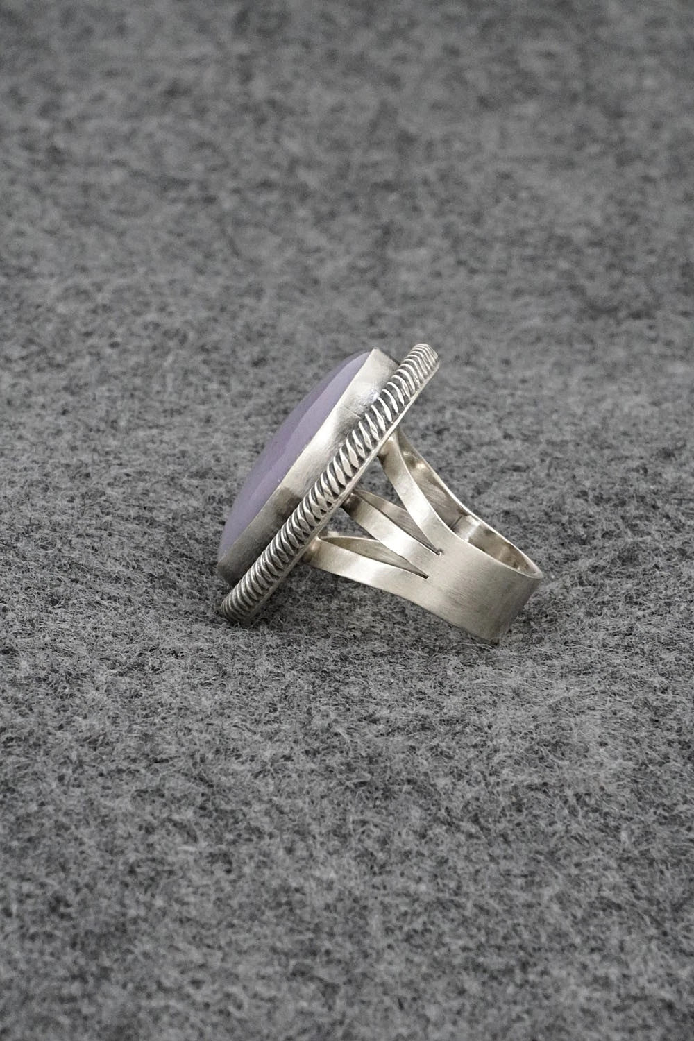 Morado & Sterling Silver Ring - Darrin Livingston - Size 6