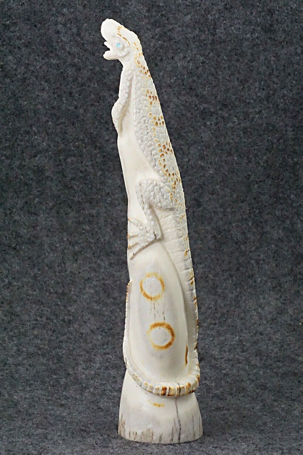 Lizard Zuni Fetish Carving - Maxx Laate