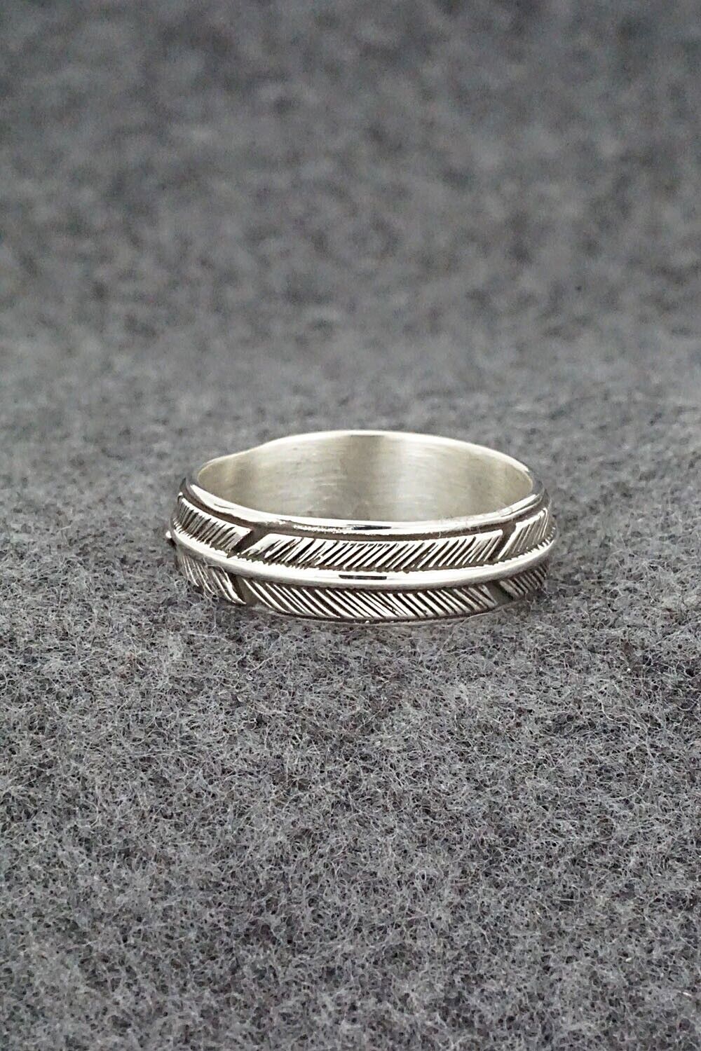 Sterling Silver Ring - Raymond Coriz - Size 9.5