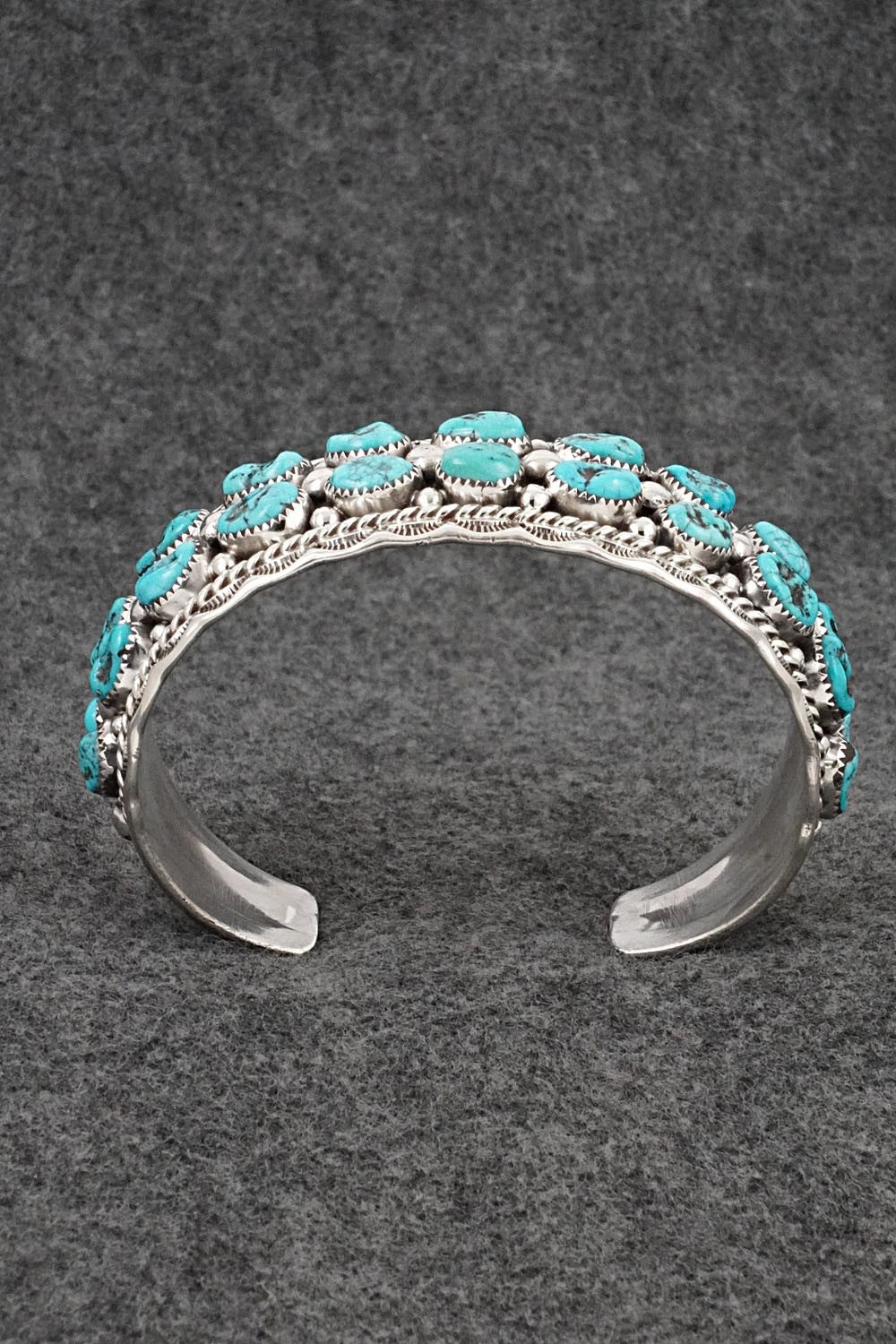 Turquoise & Sterling Silver Bracelet - Anthony Brown