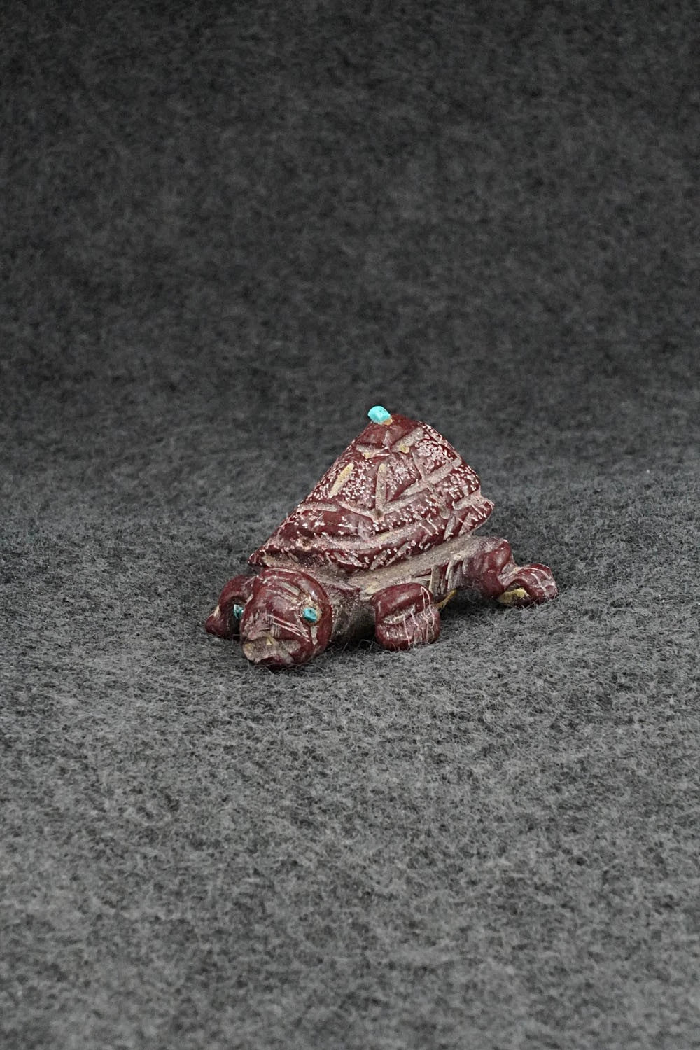 Turtle Zuni Fetish Carving - Bryan Peynasta