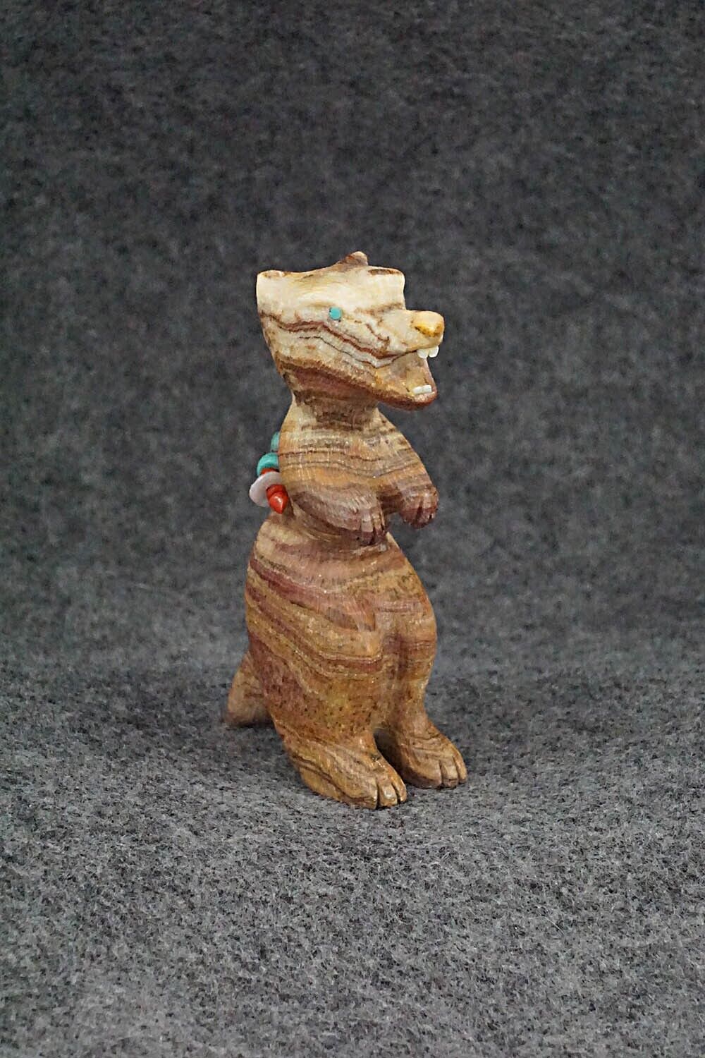 Wolf Zuni Fetish Carving - Douglas Martza