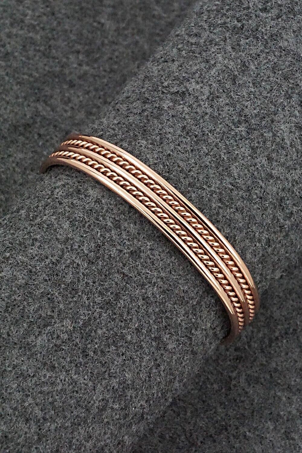 Copper Bracelet - Elaine Tahe