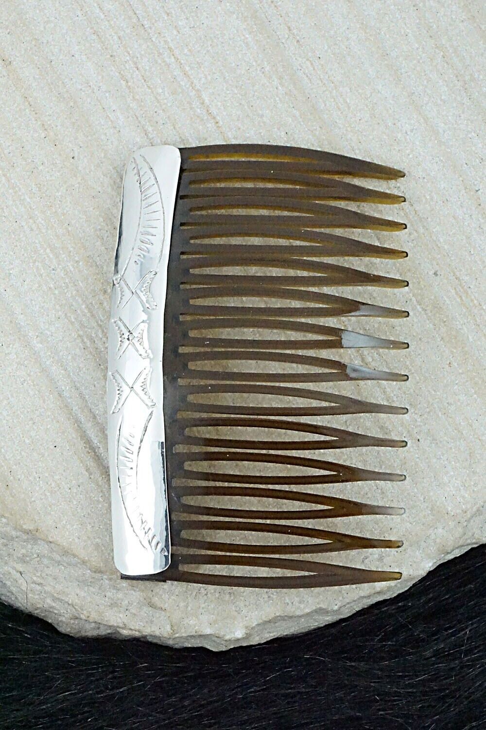 Sterling Silver Hair Combs - Randall Dalgai