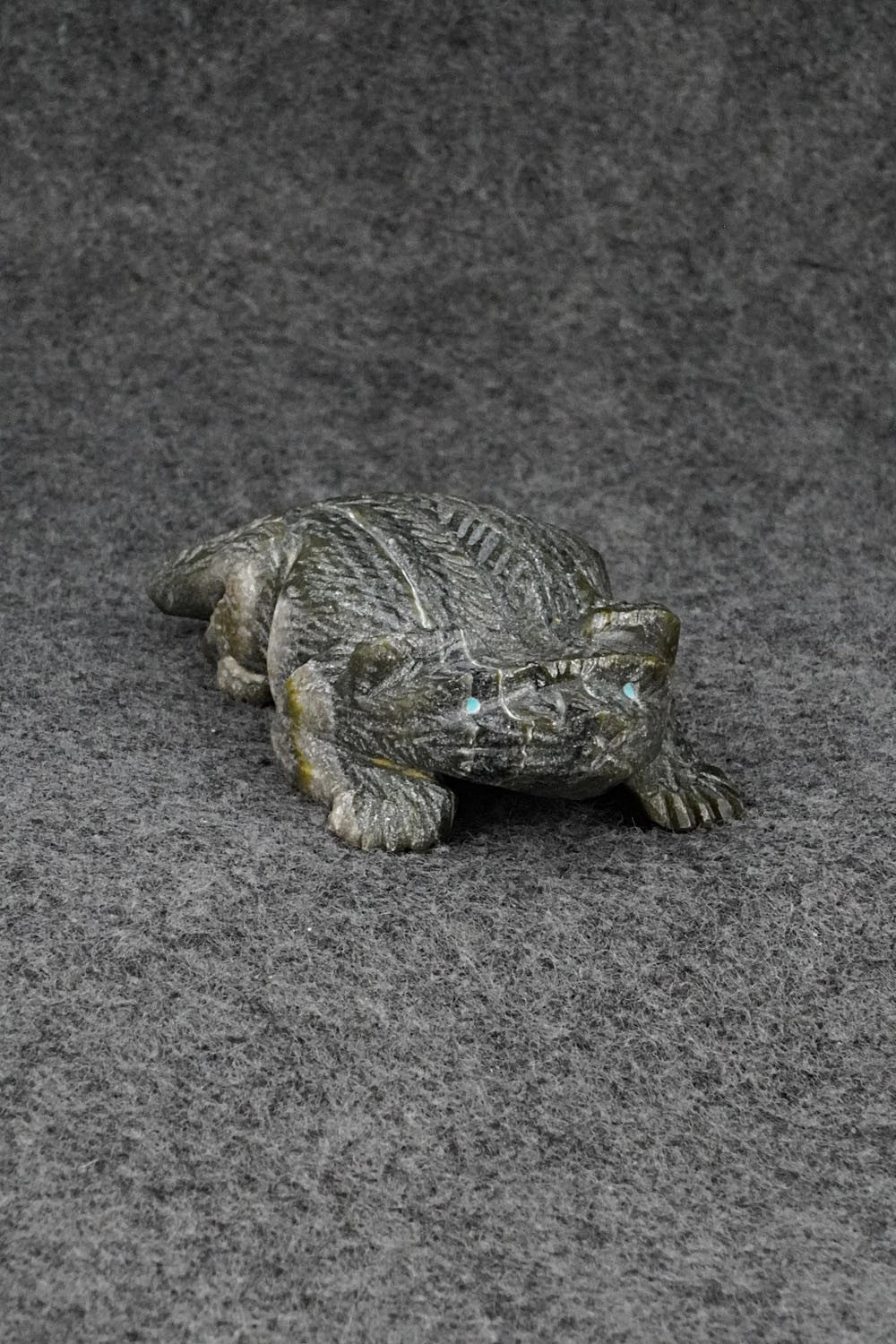 Badger Zuni Fetish Carving - Tony Mackel