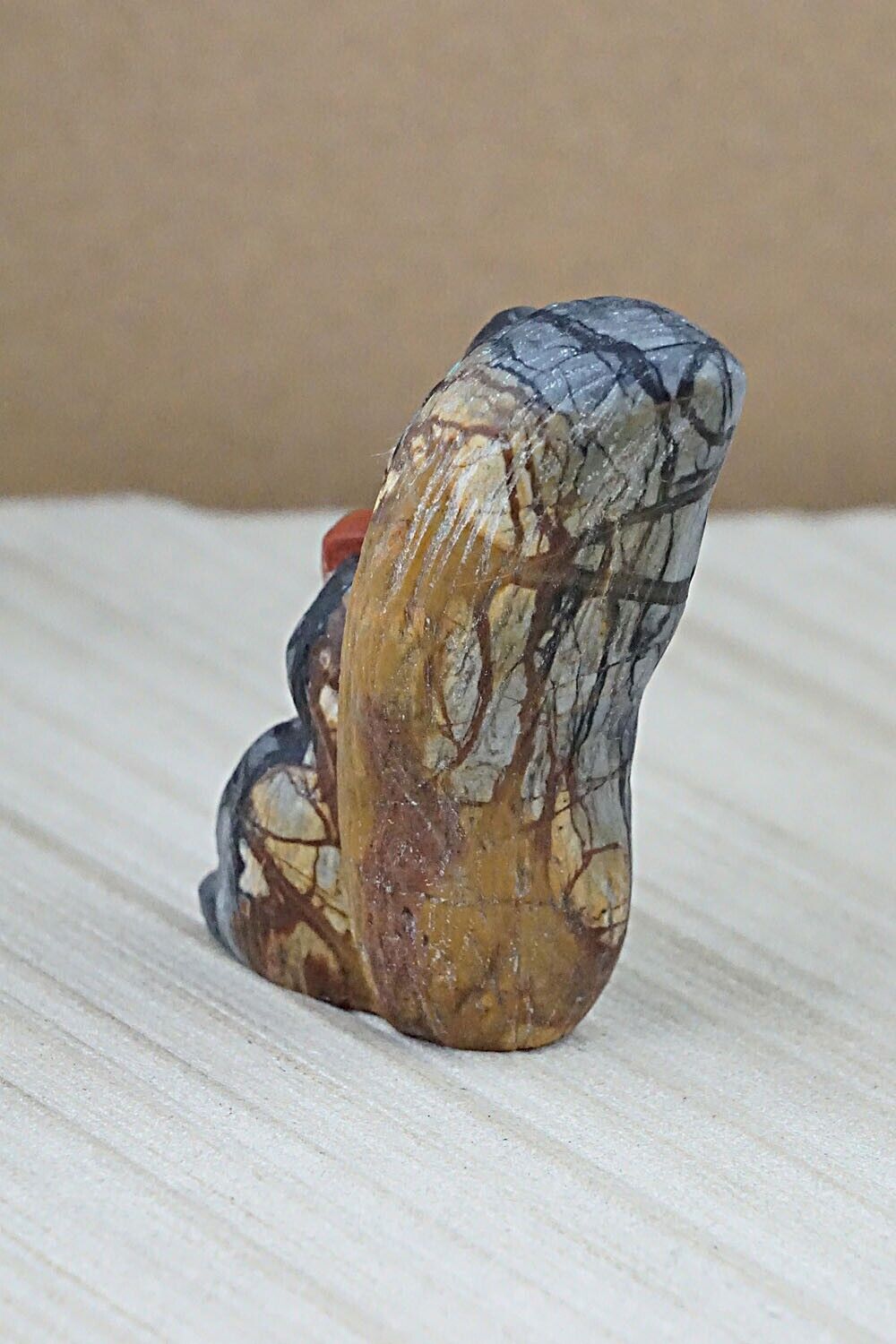 Squirrel Zuni Fetish Carving - Justin Natewa
