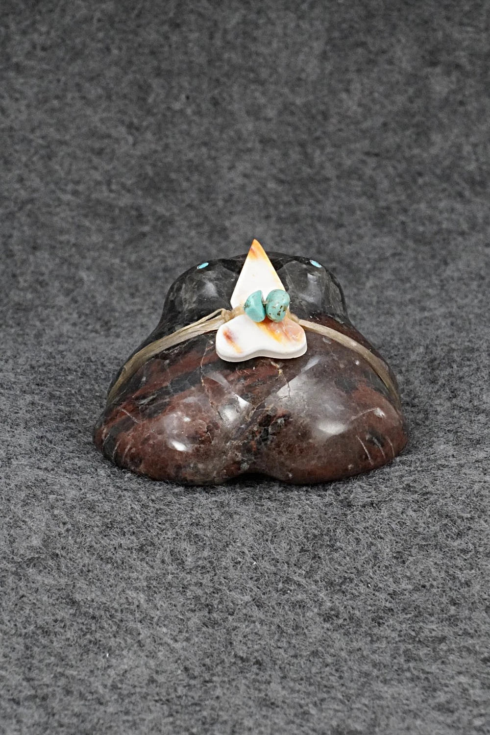 Frog Zuni Fetish Carving - Leland Boone