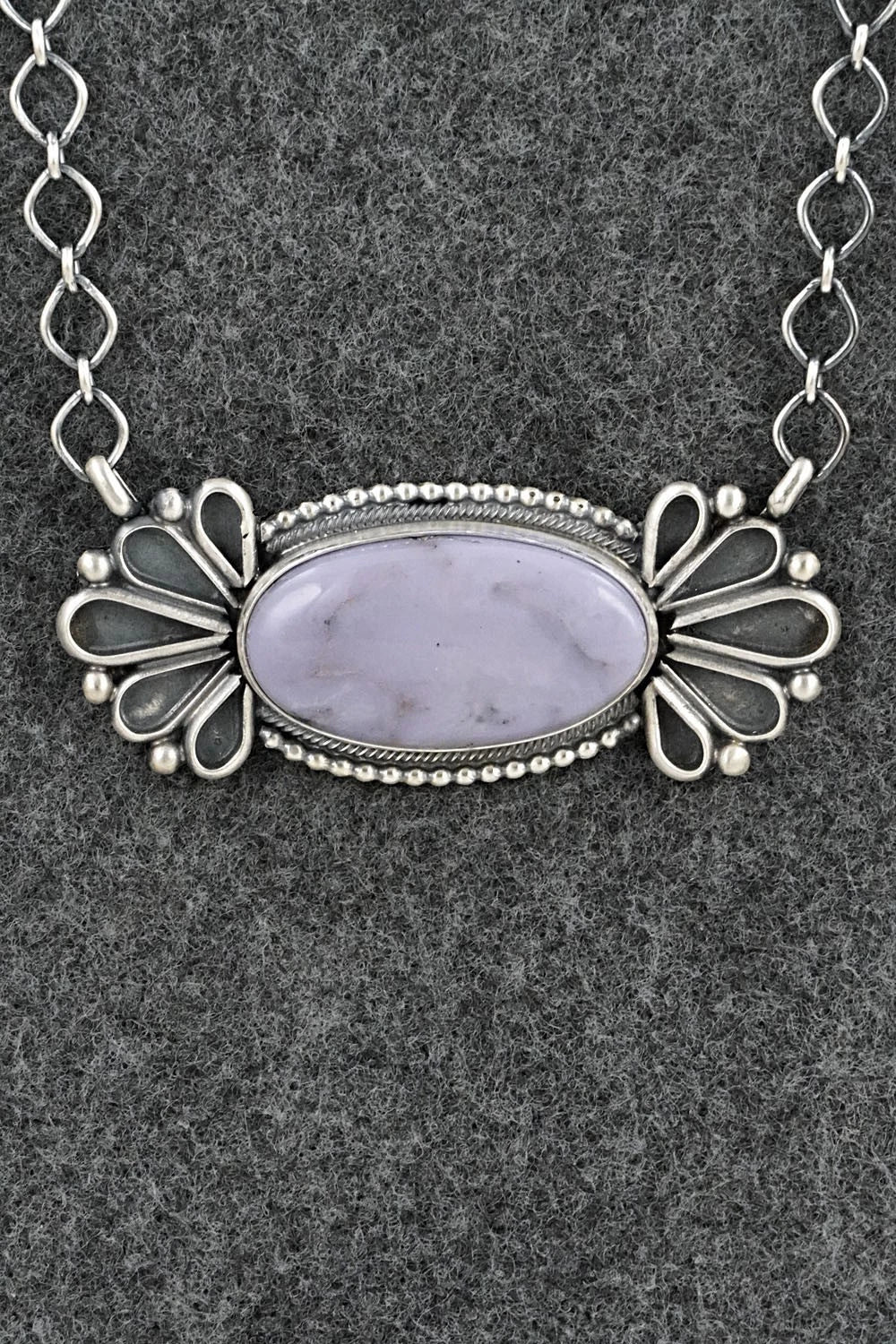Morado & Sterling Silver Necklace - Darrin Livingston
